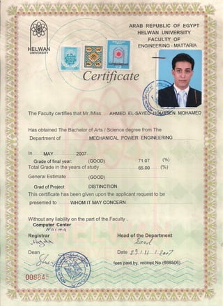 Certificate En