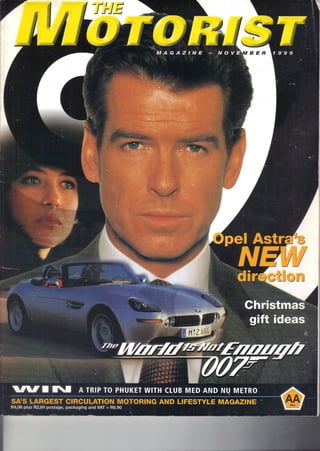 AA The Motorist James Bond BMW