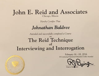 The Reid Technique