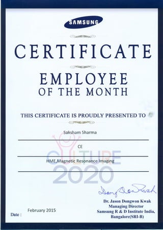 SamsungR&D_Employee_of_Month