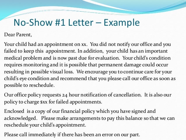 no show appointment letter template we our healthcare no show data what do we do with it no show appointment letter template we our healthcare no show data what do we do with it