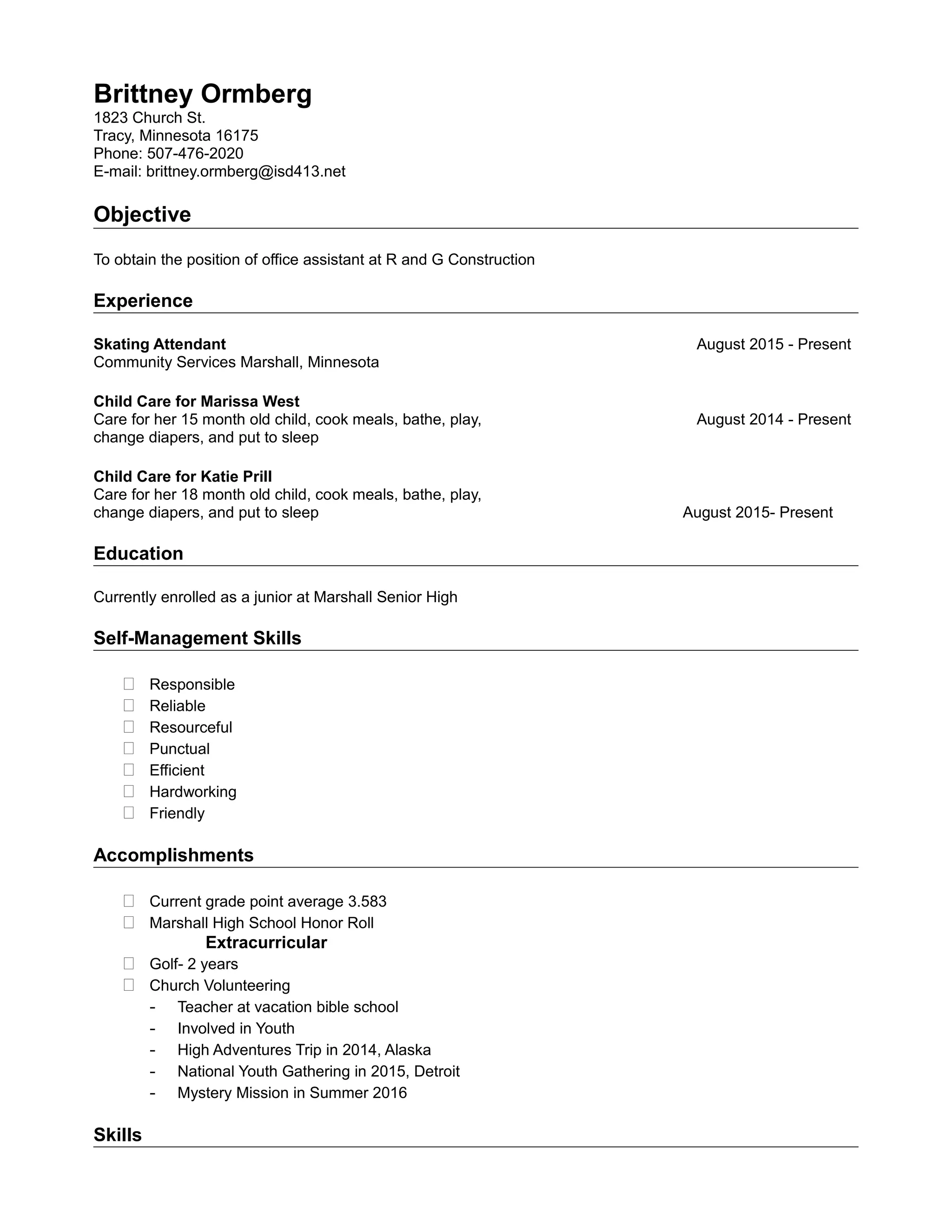 Functional Skills Resume 1 - Functional Skills Resume 1 1 2048 