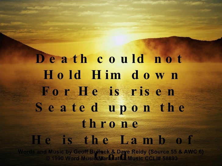 55 (Awc 6) Blessing, Honour, Glory To The Lamb