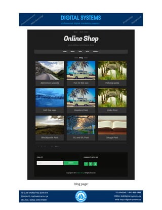 blog page
 