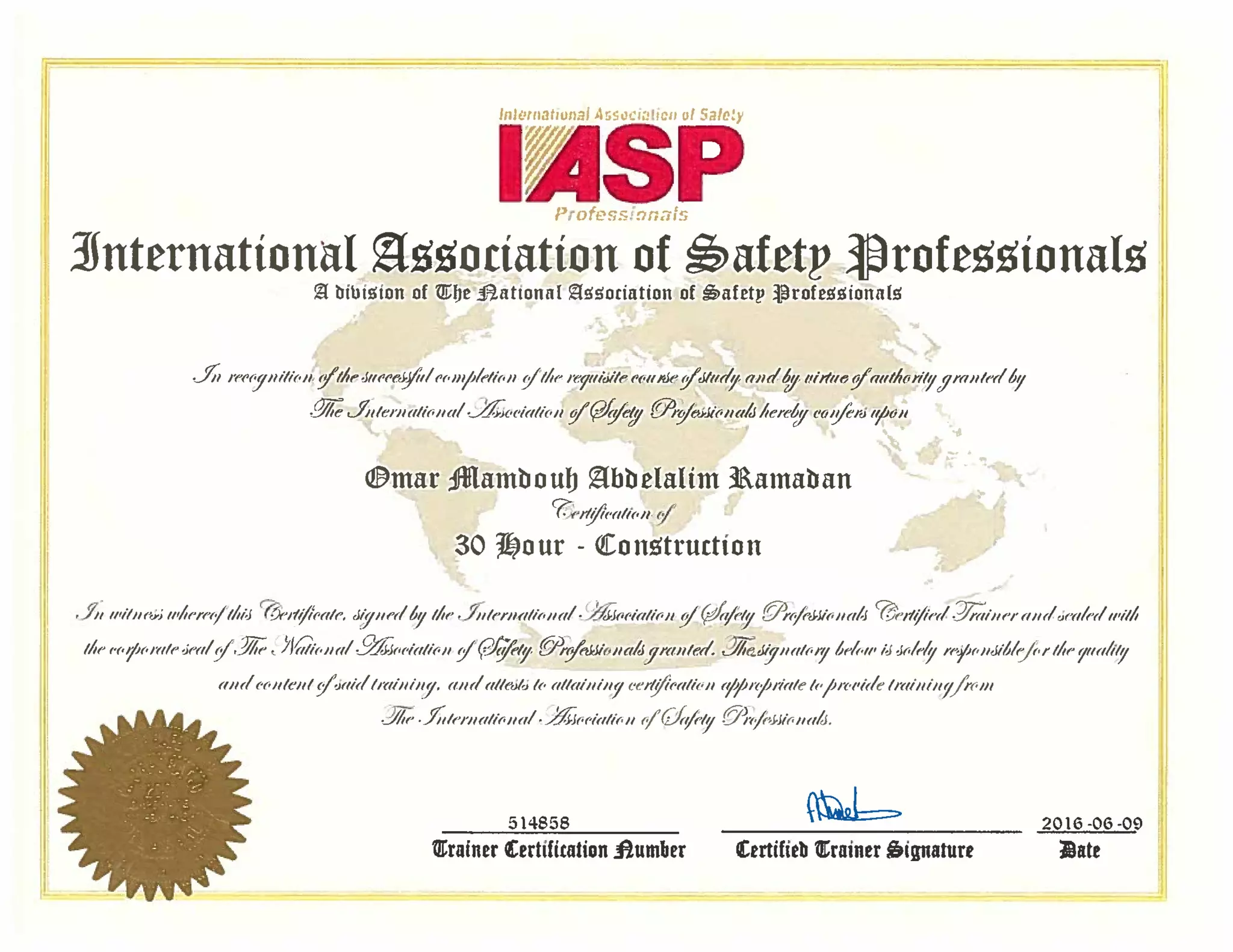 Construction Course (30 Hours) Certificate | PPT