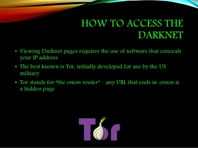 Darknet Adress