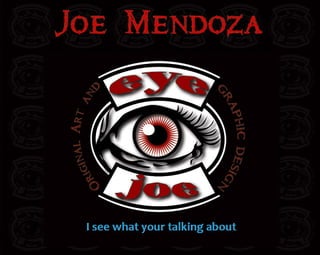 Joe Mendoza 2015 Portfolio