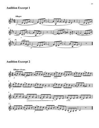 24
Audition Excerpt 2
Audition Excerpt 1
 