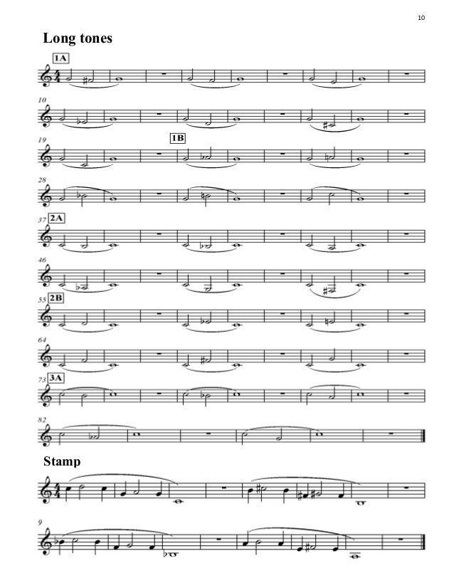 Mellophone Techniques 2016