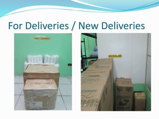 For Deliveries / New Deliveries