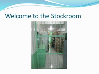 Welcome to the Stockroom