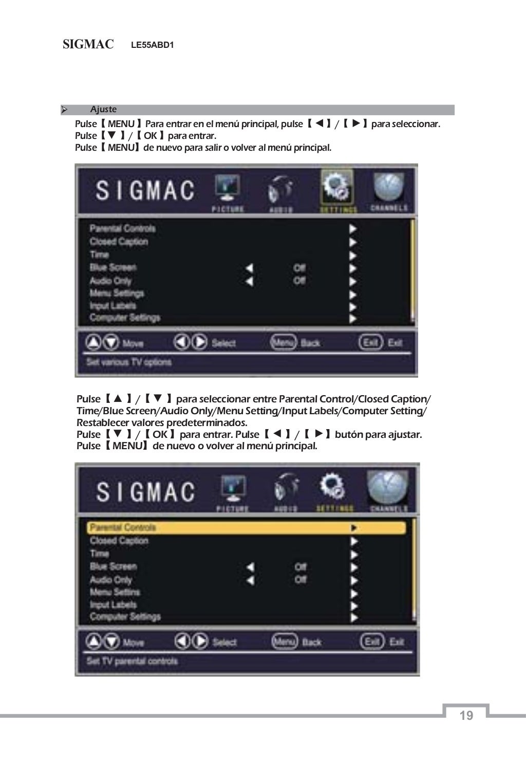 55 led spanish_manual