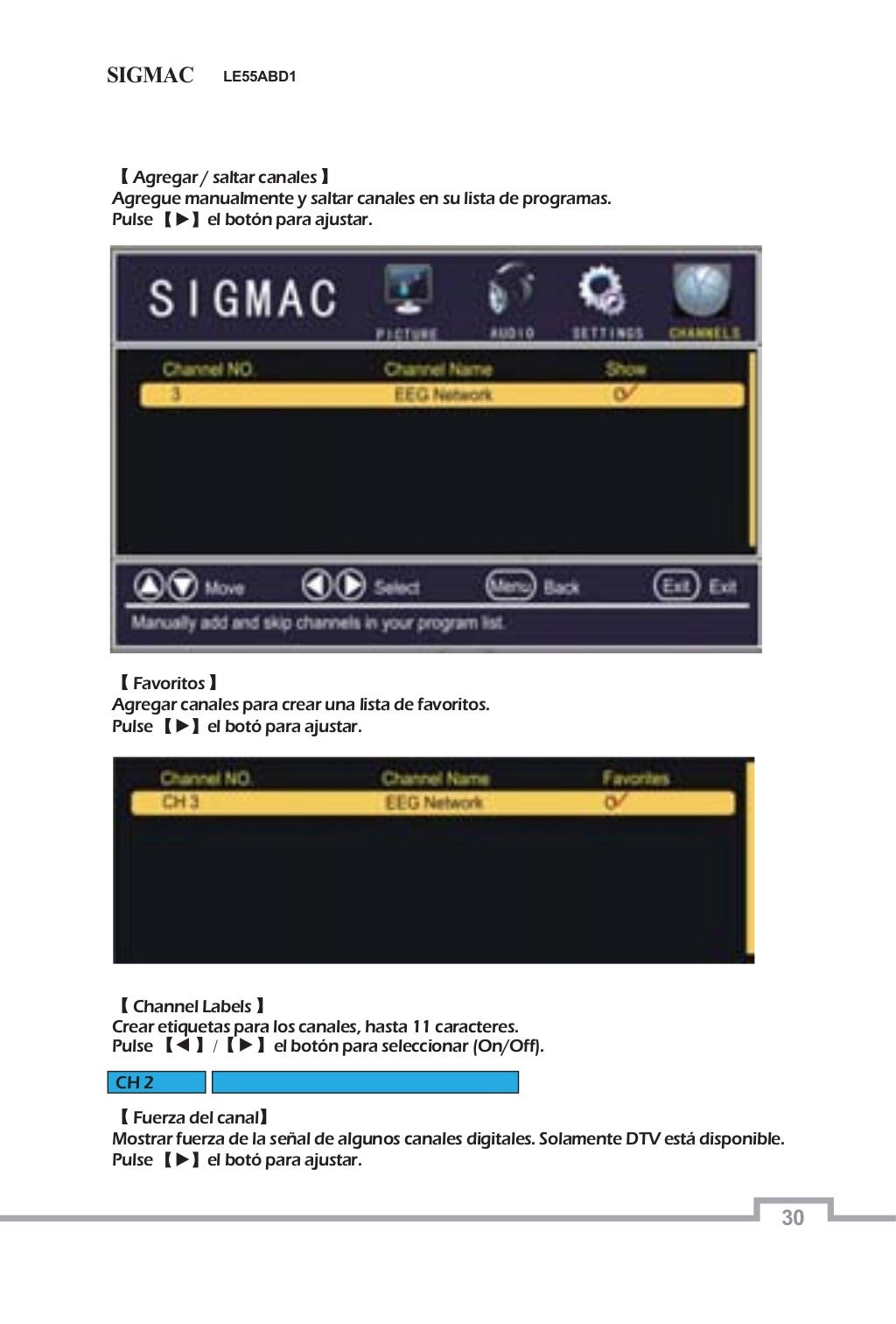 55 led spanish_manual