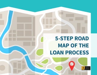 15-STEP ROAD MAP OF THE LOAN PROCESS
5-STEP ROAD
MAP OF THE
LOAN PROCESS
 