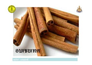 ครูวิภา แจ่มฤทธิ
อบเชยเทศ
ครูวิภา แจ่มฤทธิ
 