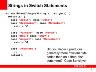 55 New Features in Java 7 Slide 5