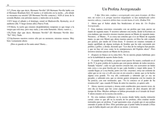 20

117 ¿Tiene algo que decir, Hermano Neville? [El Hermano Neville habla con                       Un Profeta Avergonzado
el Hermano Branham–Ed.]. El martes y el miércoles en la noche... ¿En dónde
se encuentra esa misión? [El Hermano Neville contesta.]. 1628 al oeste de la           Y dije: Dios mío, confuso y avergonzado estoy para levantar, oh Dios
avenida Market, este próximo martes y miércoles en la noche.                   mío, mi rostro a ti, porque nuestras iniquidades se han multiplicado sobre
118 Y luego el sábado y el domingo, estaré en Madisonville, Kentucky, en el    nuestra cabeza, y nuestros delitos han crecido hasta el cielo. (Esdras 9:6)
auditorio allá. Y luego iremos allá a Nueva York.                              1 Ahora que el Señor añada Sus bendiciones al tema de: Un Profeta
119 Ahora, la razón que estamos despidiéndonos temprano es que tengo a la      Avergonzado.
suegra que está muy, pero muy mala, y me están llamando. Ahora, vamos a....    2 Esta mañana estuvimos extasiados con un profeta que traía puesto un
120 ¿Tiene algo que decir, Hermano Neville? [El Hermano Neville dice:          manto de segunda mano. Y nosotros sabemos esta noche, desde la Escritura en
“No”–Ed.]. Nada.                                                               esta mañana, que nosotros mismos traemos puesto un Manto de segunda mano.
                                                                               Nosotros... el Manto... Y yo estoy tan contento que sí es un Manto de segunda
121 Inclinemos nuestros rostros sólo por un momento, mientras oramos. Muy      mano, ya que este Manto que ahora traemos puesto, en Dios ha sido contado
bien. Lentamente ahora:                                                        por justicia, por medio de Cristo Jesús. Y nosotros no estamos tomando el
     ¡Dios os guarde en Su santo amor! Hasta....                               manto apolillado de alguna teología de hombre que ha sido carcomido por
                                                                               polillas y grillos, y demás, diciendo que: “Los días de los milagros han pasado,
                                                                               y que no hay tal cosa como la–la omnipresencia del Espíritu ahora”. Pero
                                                                               nosotros tenemos puesto un Manto de Su justicia.
                                                                               3 [Espacio en blanco en la cinta–Ed.]. No en nuestra propia habilidad, pero
                                                                               en la–la habilidad de nuestro Señor Jesús.
                                                                               4 Y cuando baje al Jordán, yo quiero tener puesto Su manto, confiando en el
                                                                               de El. Y la gran sombra de la puerta que está puesta delante de todos nosotros,
                                                                               llamada “muerte”, cada vez que nuestro corazón late, nos acercamos un latido
                                                                               más cerca a esa gran brecha por la que cada hombre y mujer debe pasar. Y
                                                                               cuando llegue yo a esa brecha, junto con Uds. creyentes, estoy tan contento de
                                                                               saber que yo no voy a ir allí con esto en mi corazón y mente, que yo he hecho
                                                                               alguna cosa grande. Yo voy allí, confesando y sabiendo que yo soy un
                                                                               pecador, y sabiendo esto, que yo mismo quiero arroparme con los mantos de
                                                                               Su justicia, con este testimonio, que, “Yo lo conozco en el poder de Su
                                                                               resurrección”, que, cuando El llame de entre los muertos, yo quiero salir.
                                                                               5 Ahora, nuestro escenario y drama están establecidos para nuestro texto, de
                                                                               otro día en Israel, que fue como algunos cientos de años después del–del
                                                                               tiempo de Elías. Muchos altibajos se habían presentado en el reinado de Israel.
                                                                               Y ahora estamos en la escena esta noche....
                                                                               6 En esta mañana estábamos en la escena donde había mucha imitación
                                                                               carnal: cómo es que allí en la escuela de los profetas, ellos estaban siendo
                                                                               instruidos para ser profetas. Y qué ignorantes eran, al grado que ni aun podían
                                                                               entender el poder de Dios. Ellos pensaban que el poder había levantado a Elías
                                                                               y que lo había dejado caer por allá en un monte, y enviaron
 