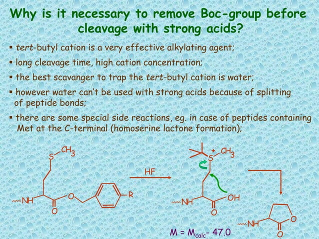 SOLID PHASE PEPTIDE SYNTHESIS | PPT | Chemistry | Science