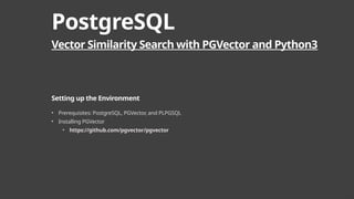 56-pgvector - Learning Vector Similarity Search with pgvector and ...