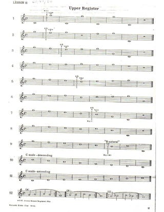 MÉTODO BÁSICO DE CLARINETE - RUBANK