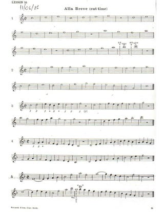 MÉTODO BÁSICO DE CLARINETE - RUBANK