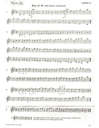 MÉTODO BÁSICO DE CLARINETE - RUBANK