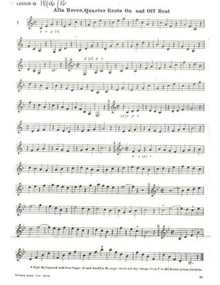 MÉTODO BÁSICO DE CLARINETE - RUBANK