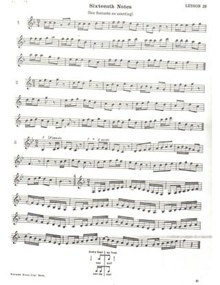 MÉTODO BÁSICO DE CLARINETE - RUBANK