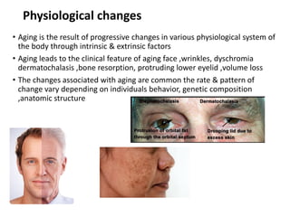 physiology of aging with theories of aging | PDF