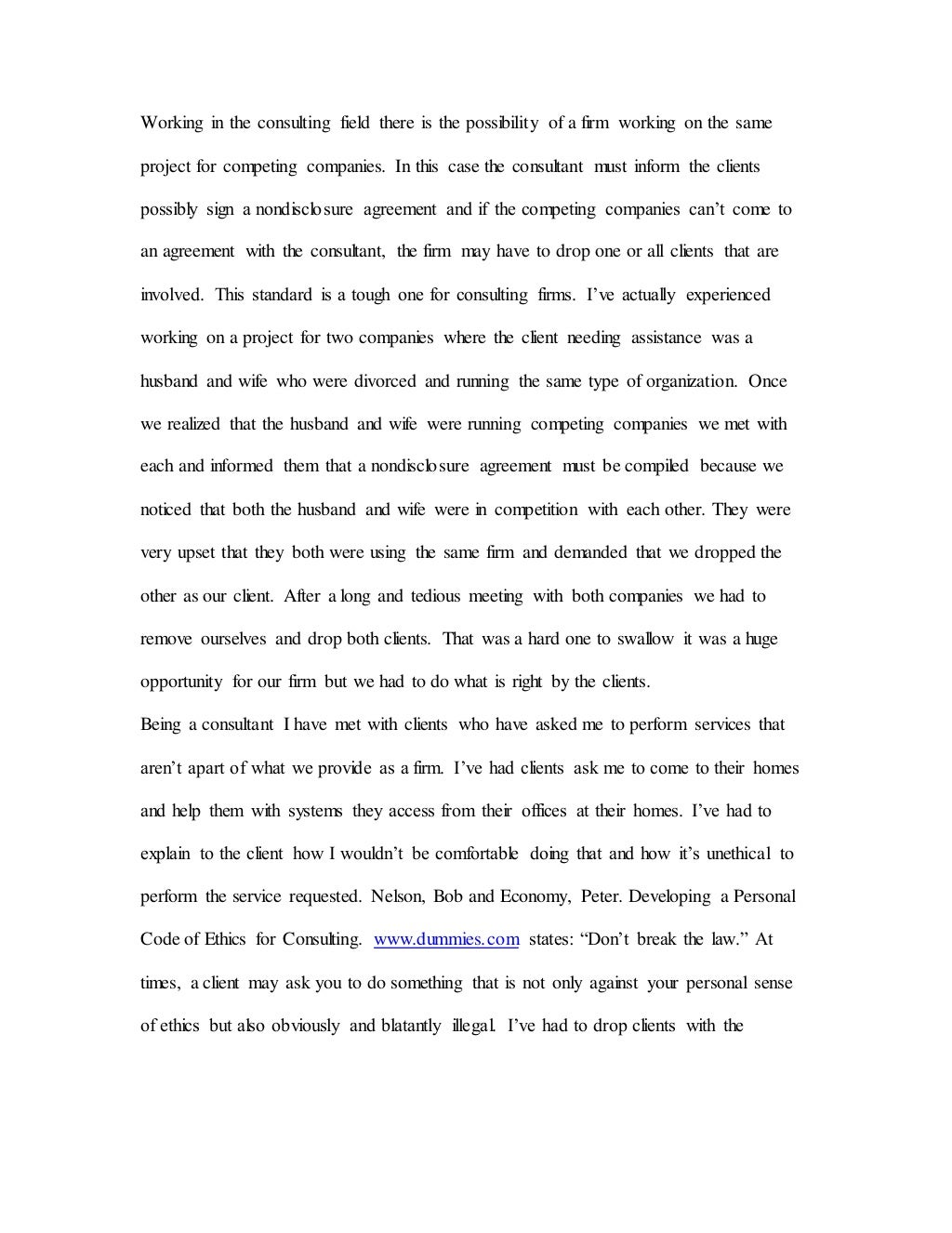 Ethics of term paper services