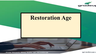 help@gradeup.co
+91 9650052904
Restoration Age
 