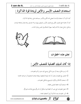 I can do it.                                    I will do it.

      :
               .



                            .




                            :
                        .                               -1

                                                        -2

                                    .                   -3

                                            .           -4

                   .(           )                       -5

                                        .               -6

www.nezarkamal.com                                        27
 
