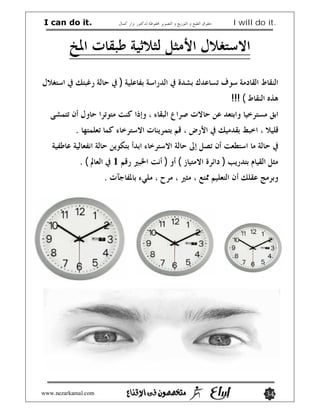I can do it.                                 I will do it.




                             )
                                             !!! (


           .


               .(        1       )   (   )
                     .




www.nezarkamal.com                                     34
 