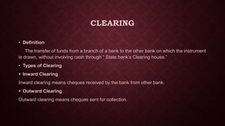 Financial Instruments Clearing Process Nift and Swift | PPTX