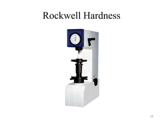 Rockwell Hardness
34
 
