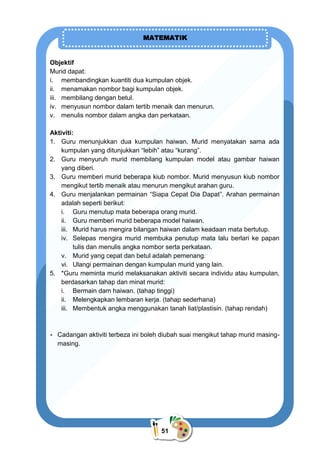 kit program transisi tahun 1 | PDF