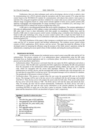 Residential access control system using QR code and the IoT | PDF