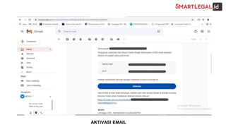 AKTIVASI EMAIL
 