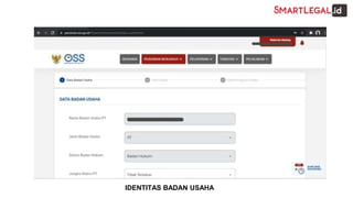 IDENTITAS BADAN USAHA
 