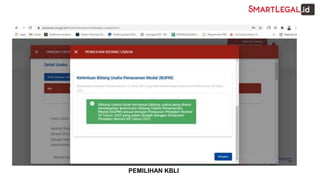 PEMILIHAN KBLI
 