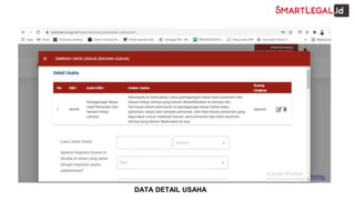 DATA DETAIL USAHA
 