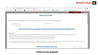 PERNYATAAN MANDIRI
 