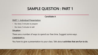 MUET Answering Technique for Speaking 800/2 | PPTX