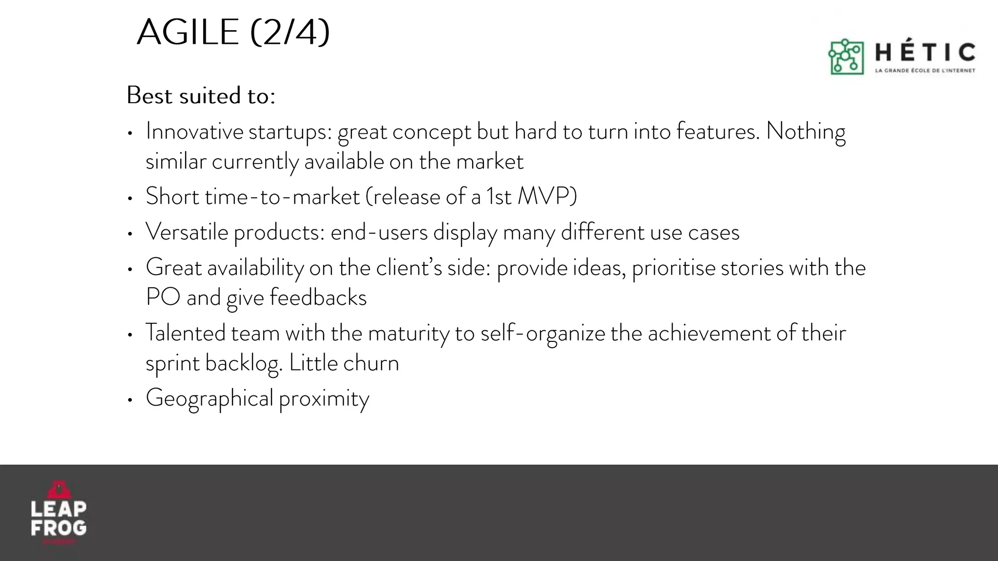 Web project management - Slides