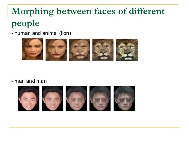 Face morphing