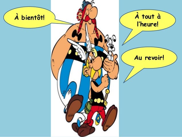 Asterix et Obelix se présentent