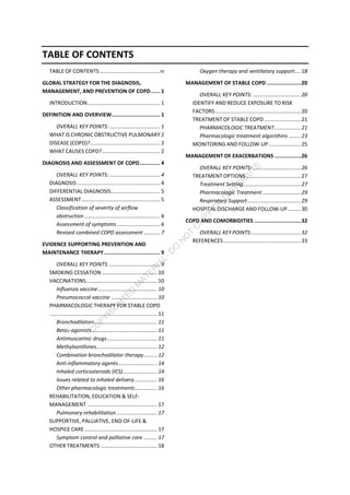 GOLD COPD GUIDELINES UPDATE 2018 | PDF