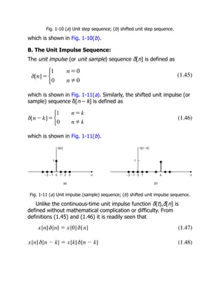 Unit Sample Sequence Function Graph Schaum s Outline of Signals and Systems 4th Edition Hwei P Hsu | PDF