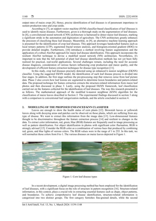 Plant leaf detection through machine learning based image ...