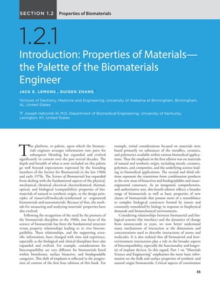 Biomaterials Science An Introduction To Materials In Medicine 4th ...